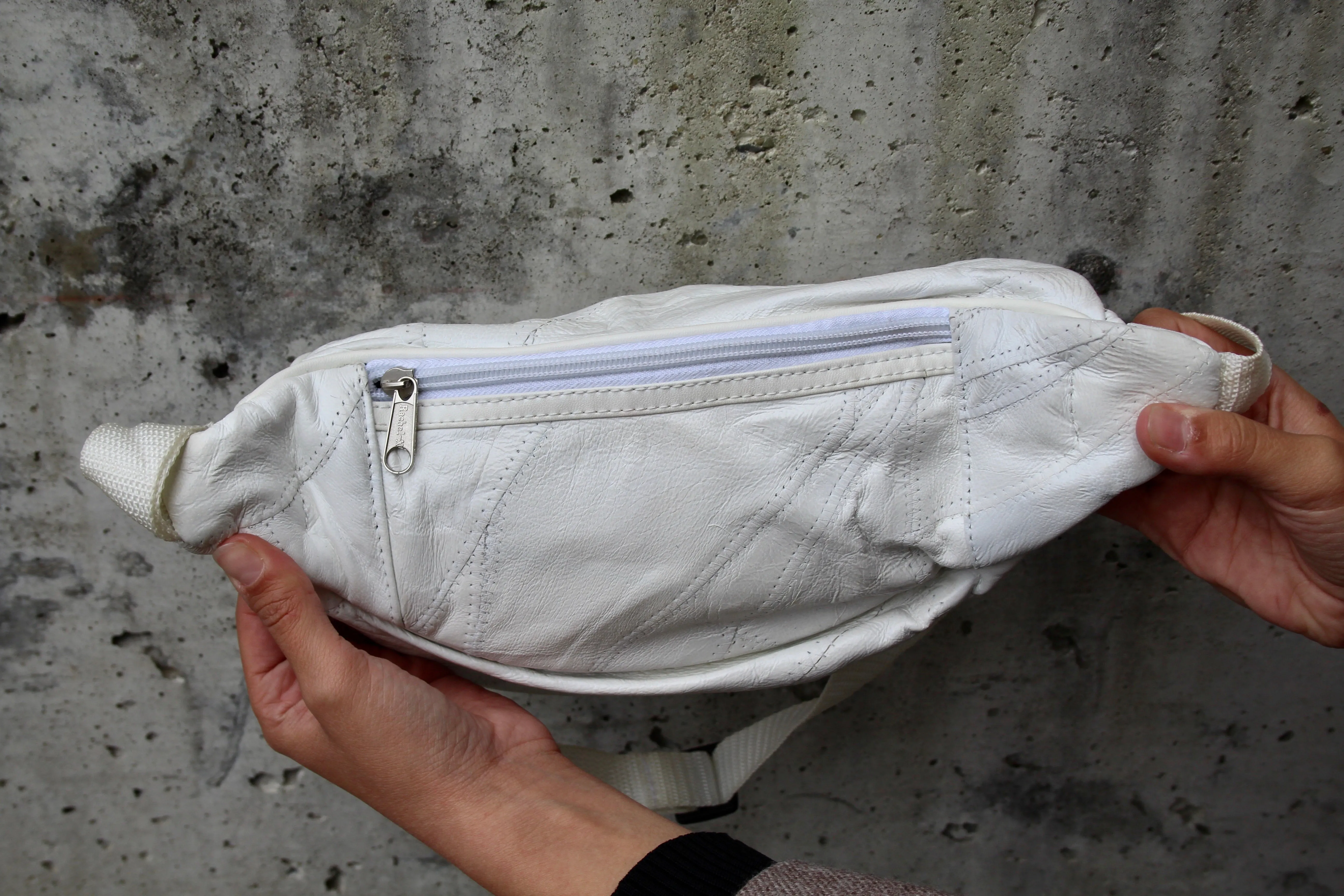 90s White Fanny Pack