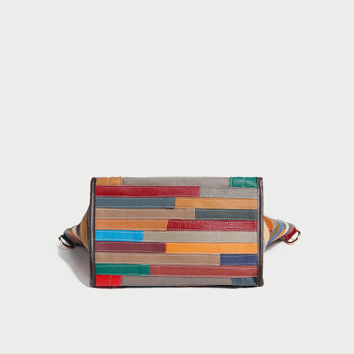 Abstract Linear Top Handle Bag