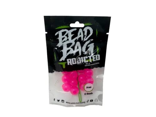 Addicted Fishing Pink Haze Bead Bag