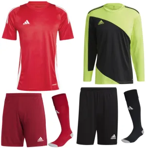 ADIDAS TIRO 24 KIT BUNDLE RED