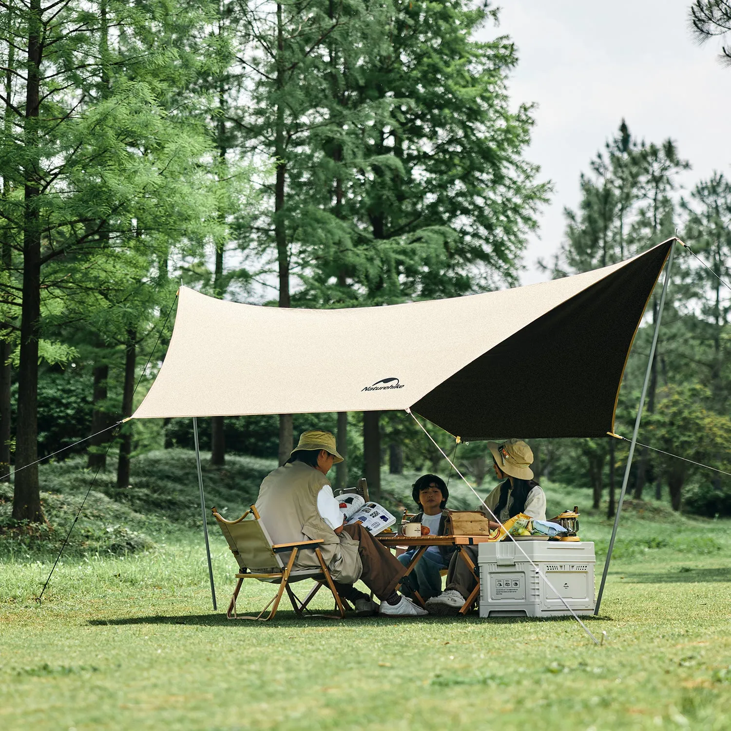 Ango Pop-Up Camping Tent With Awning