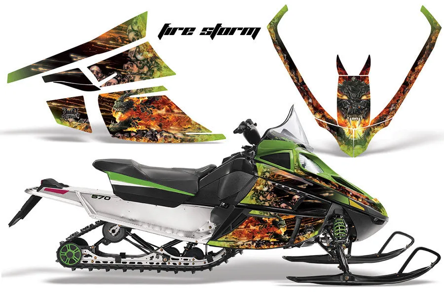 ARCTIC CAT F (Z1) Series Non Turbo Bearcat 2000 Lynx Sled Snowmobile Graphics Kit