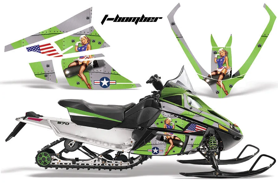 ARCTIC CAT F (Z1) Series Non Turbo Bearcat 2000 Lynx Sled Snowmobile Graphics Kit