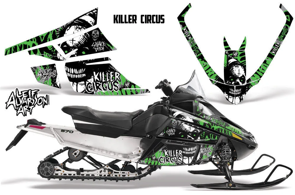 ARCTIC CAT F (Z1) Series Non Turbo Bearcat 2000 Lynx Sled Snowmobile Graphics Kit