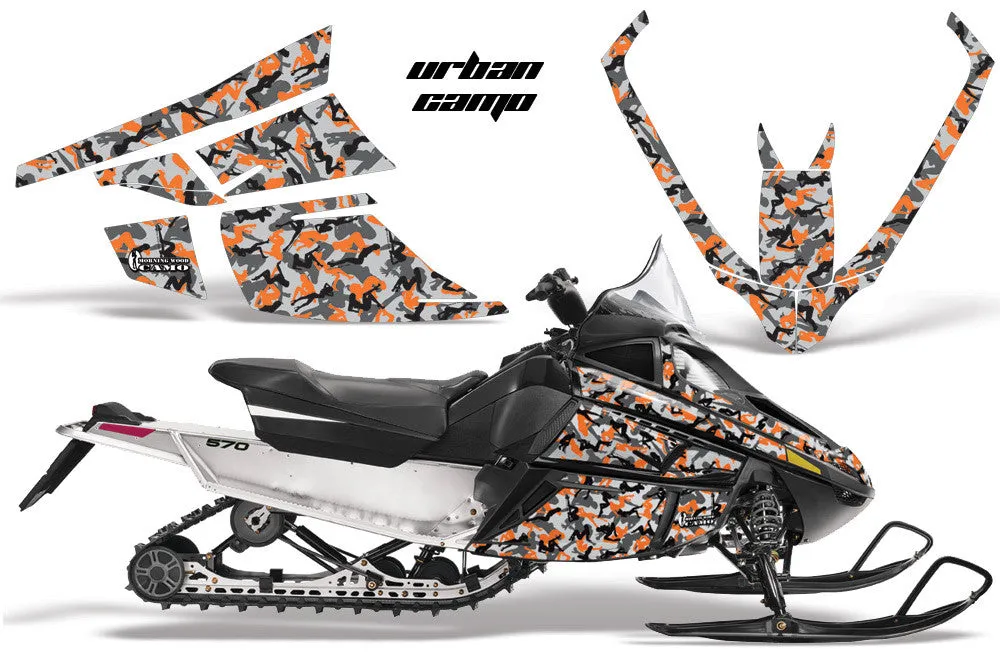 ARCTIC CAT F (Z1) Series Non Turbo Bearcat 2000 Lynx Sled Snowmobile Graphics Kit