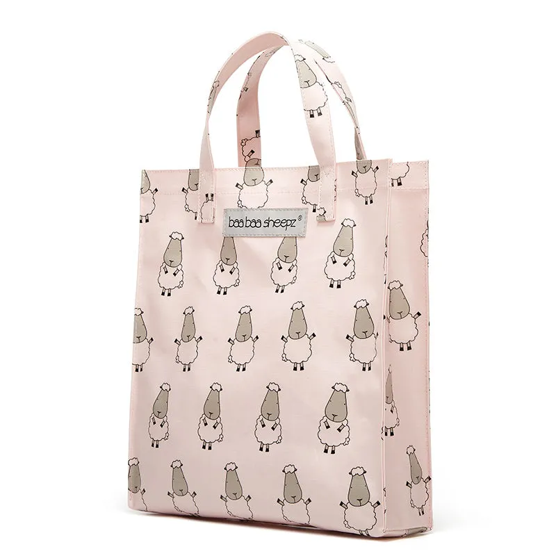 Baa Baa Sheepz Tote Bag Big Sheepz Pink