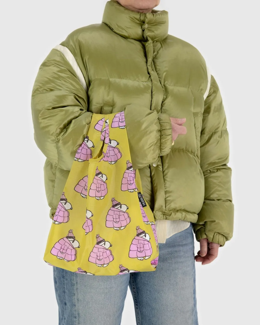 Baby Baggu - Pink Puffer Snoopy