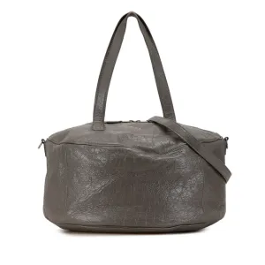 Balenciaga Air hobo Grey Leather Bag