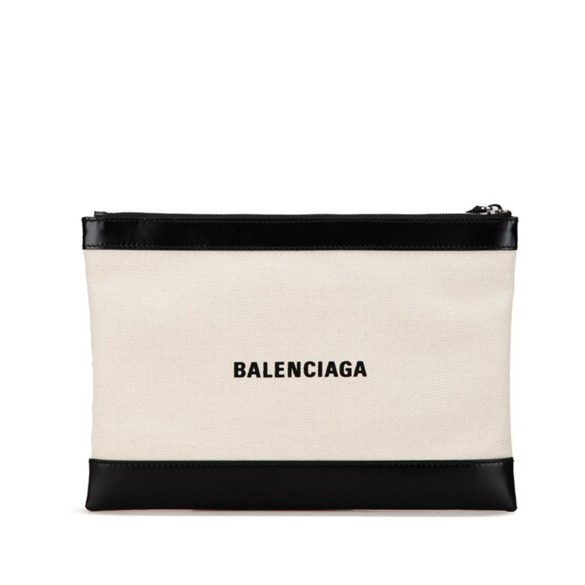 Balenciaga White Canvas Bag