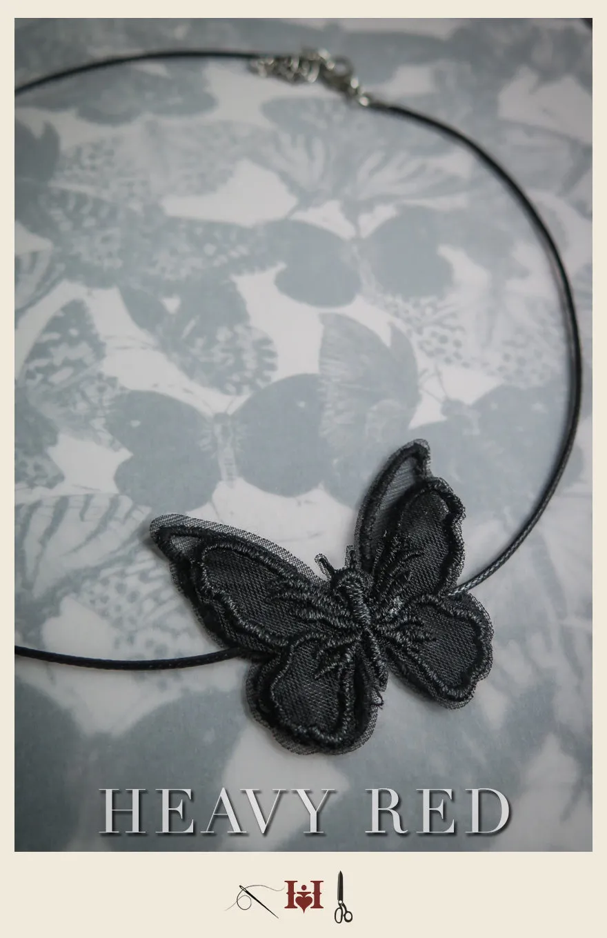 Black Butterfly Choker