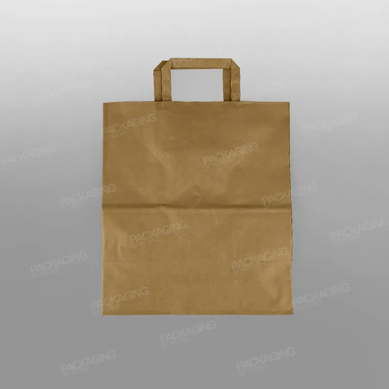 Brown Paper Carrier Bag Extra Wide