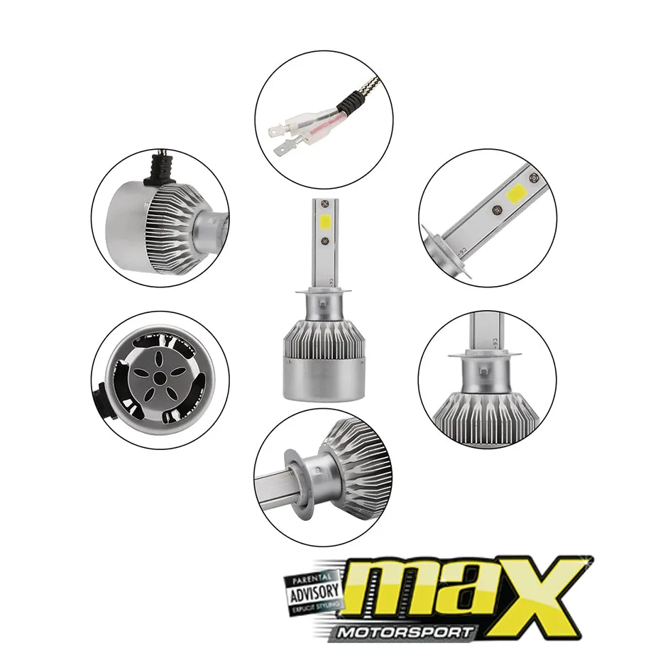 C6 LED Headlight Bulb Kit - 9006