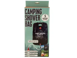 Camping Shower Bag with Flexible Hose: Case of 1