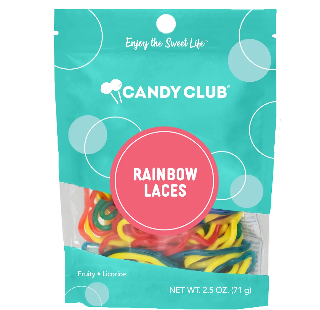 Candy Rainbow Laces - Candy Bag