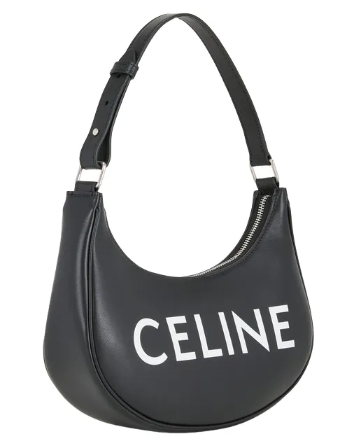 CELINE Ava Bag In Smooth Calfskin With Celine Print