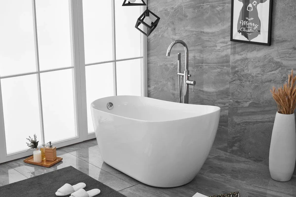 Chantal 54" Soaking Single Slipper Bathtub