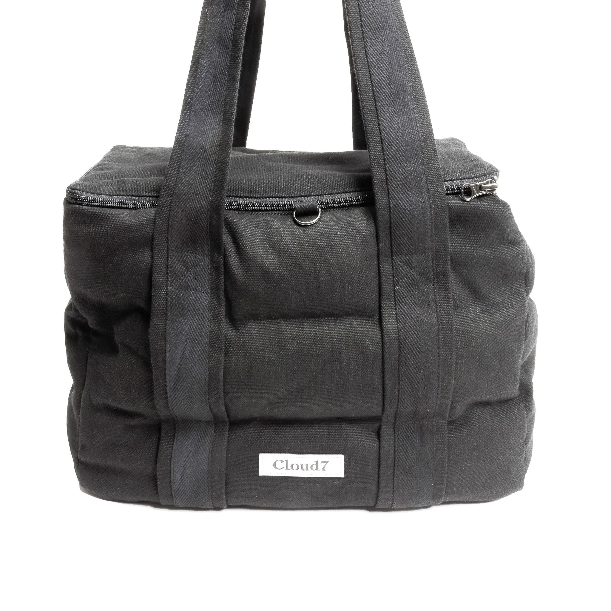 Cloud7, Canvas Dog Carrier, Bergamo Black