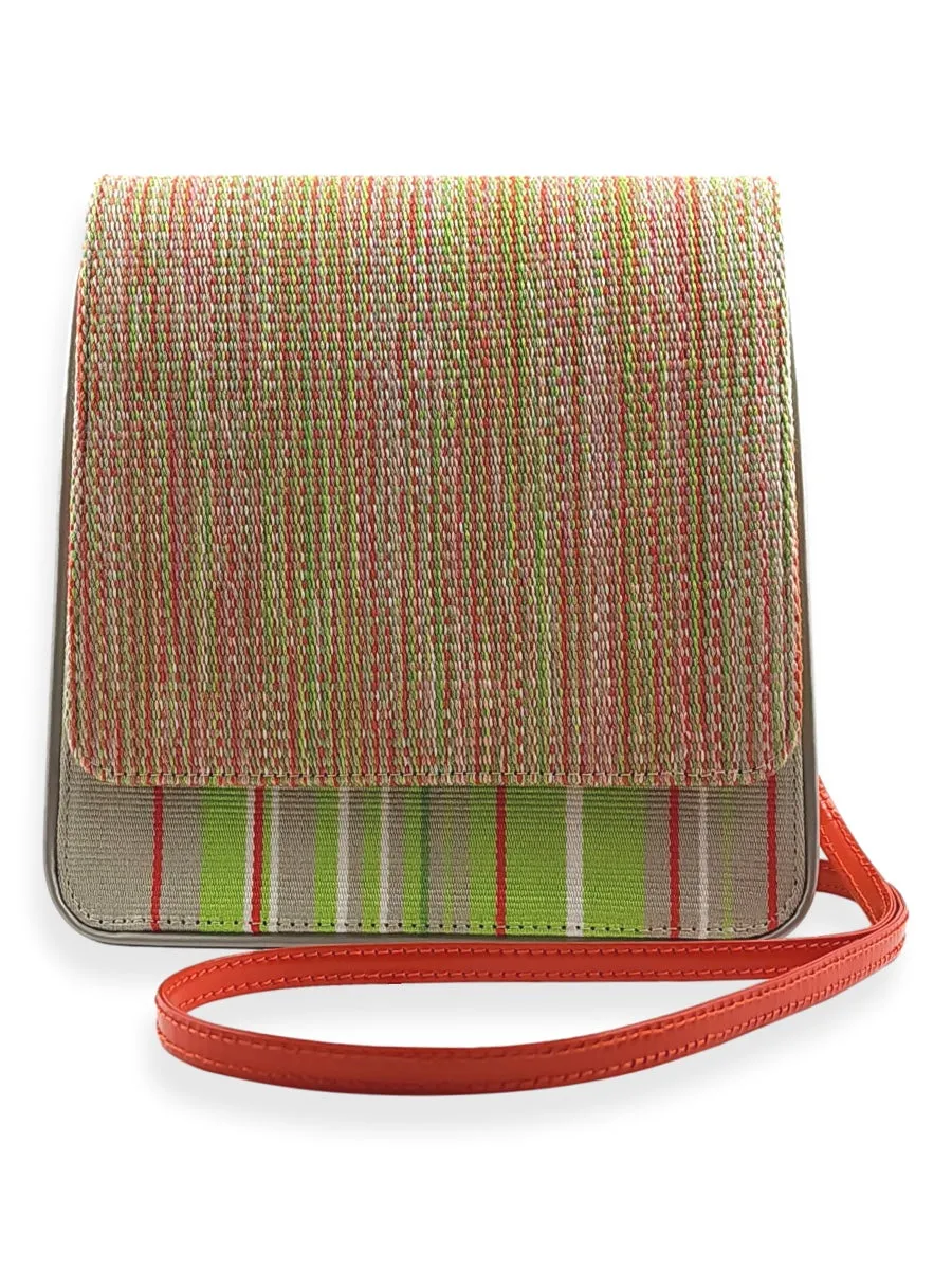 Cocktail Crossbody Light Taupe Green Orange 10