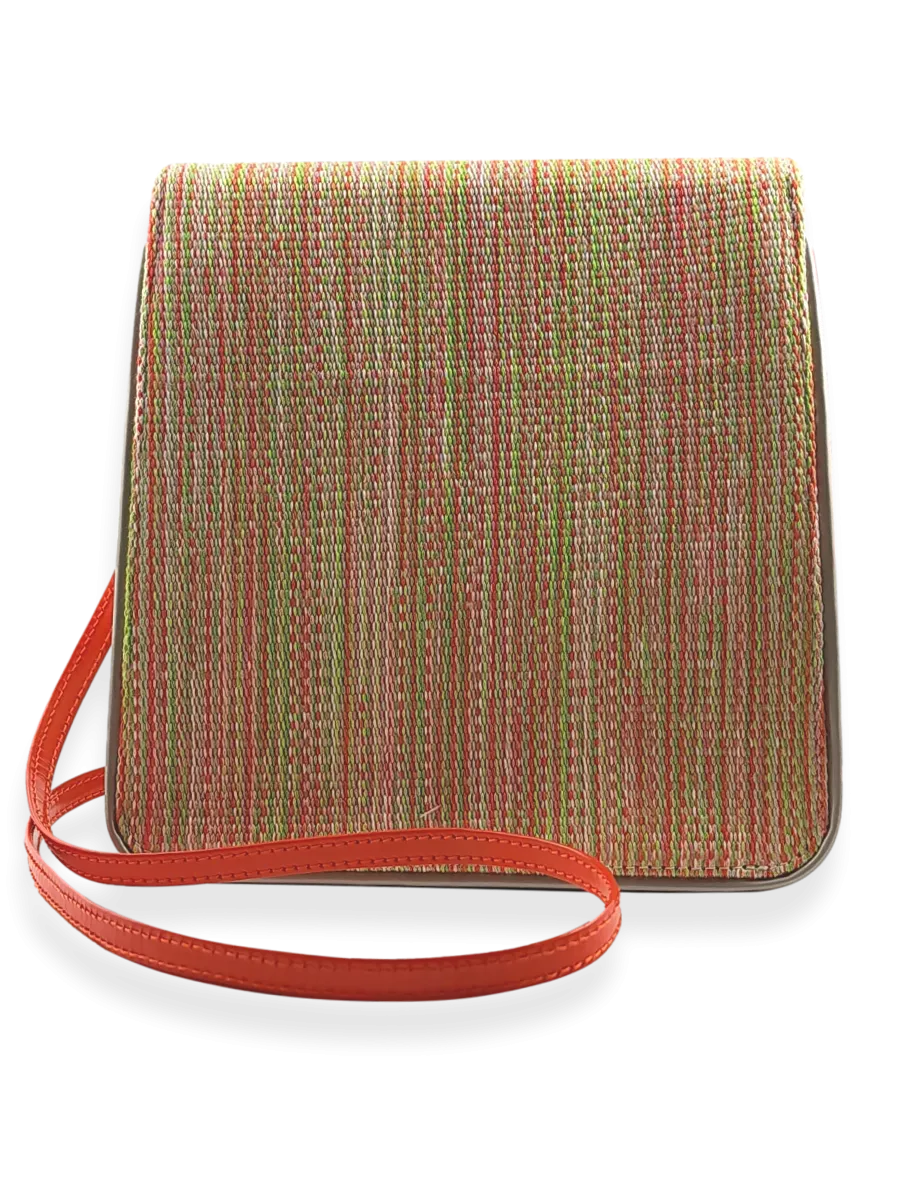 Cocktail Crossbody Light Taupe Green Orange 10