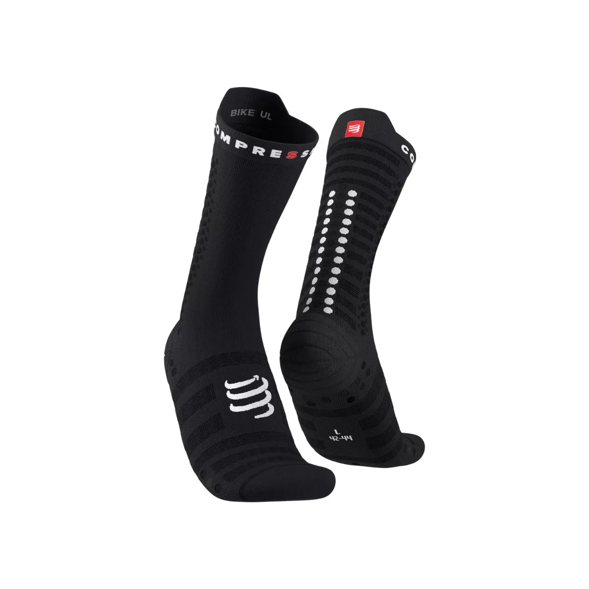 Compressport Pro v4.0 Ultralight Bike Black Socks