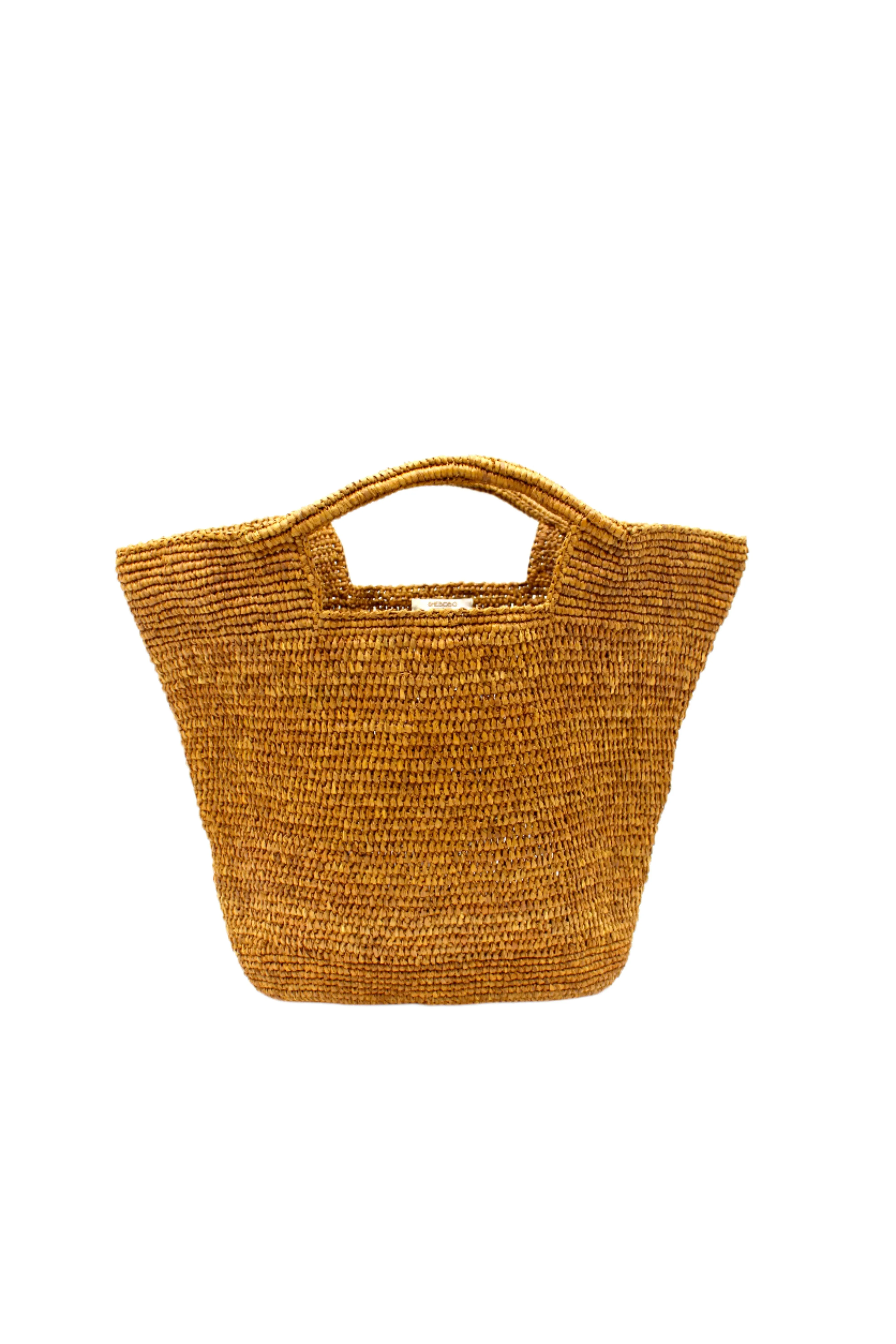 ConCon Crochet Straw Basket