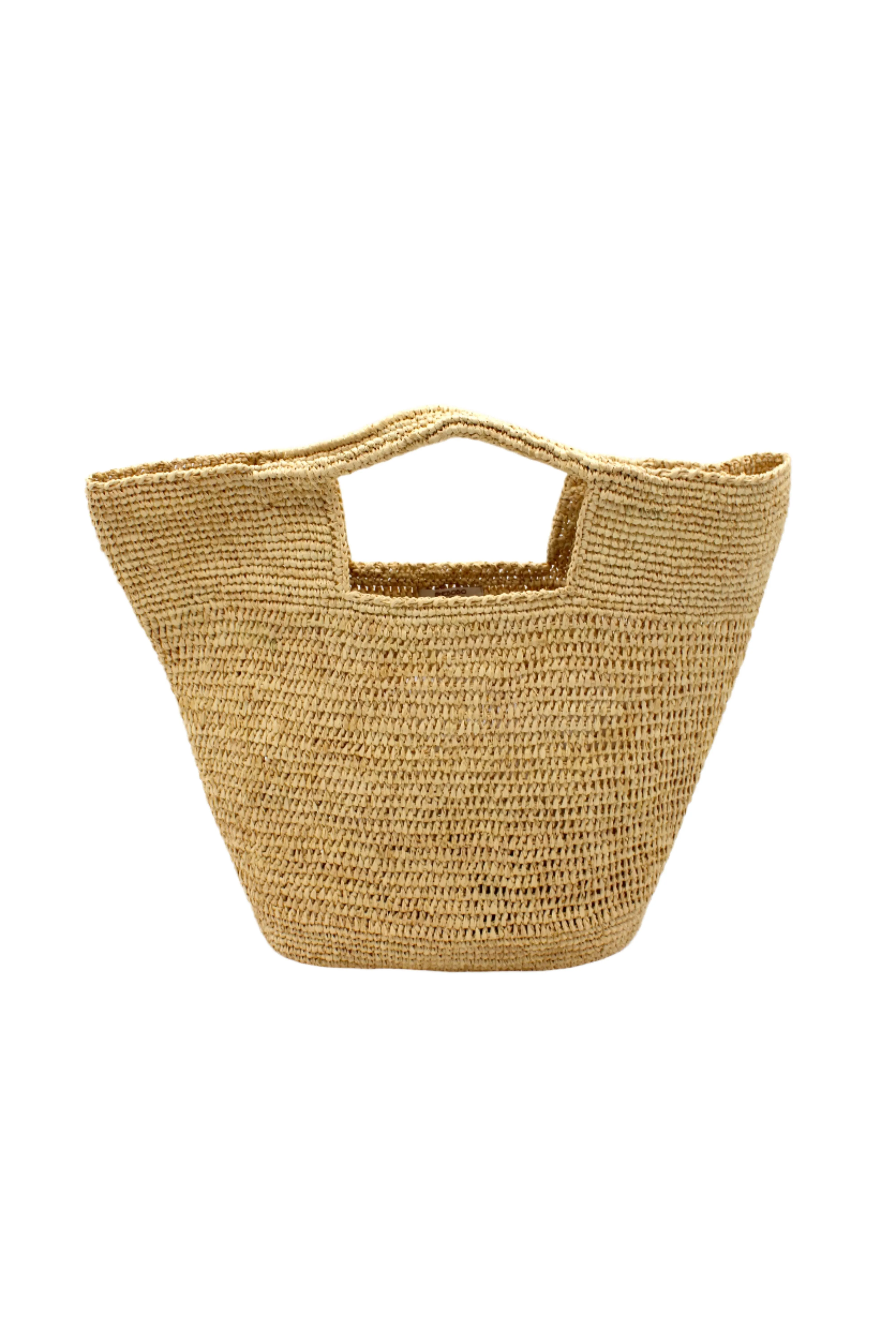 ConCon Crochet Straw Basket