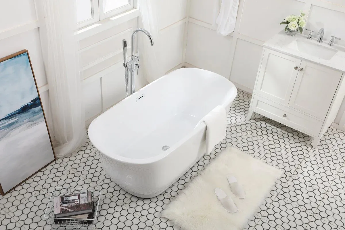 Coralie 59" Soaking Bathtub