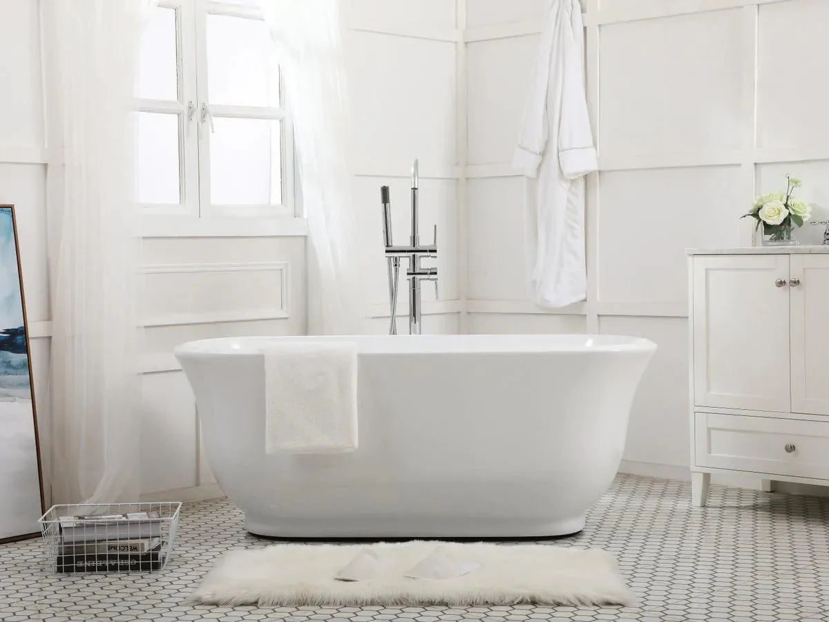 Coralie 59" Soaking Bathtub