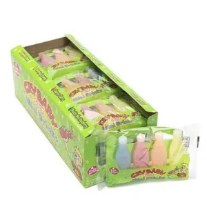 Cry Baby Sour Wax Bottles Candy 4-Pc (18 Per Display)