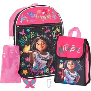 Disney Encanto 5 Piece Backpack