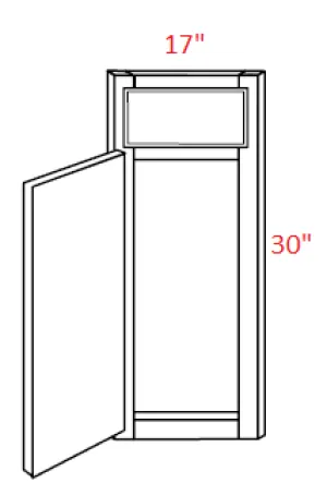 EB27-CSF36 Elegant Ocean 36" Corner Sink Base Front