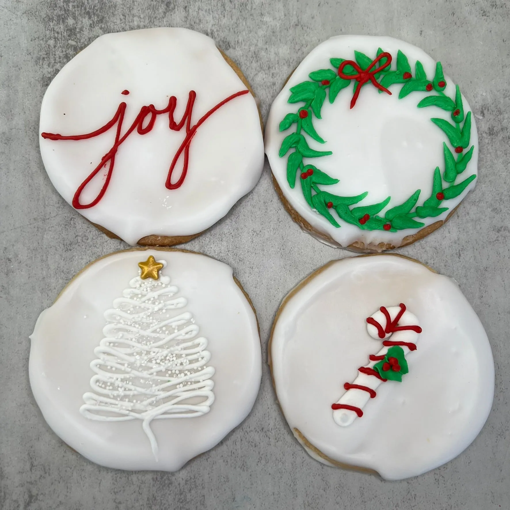 Elegant Christmas Cookies