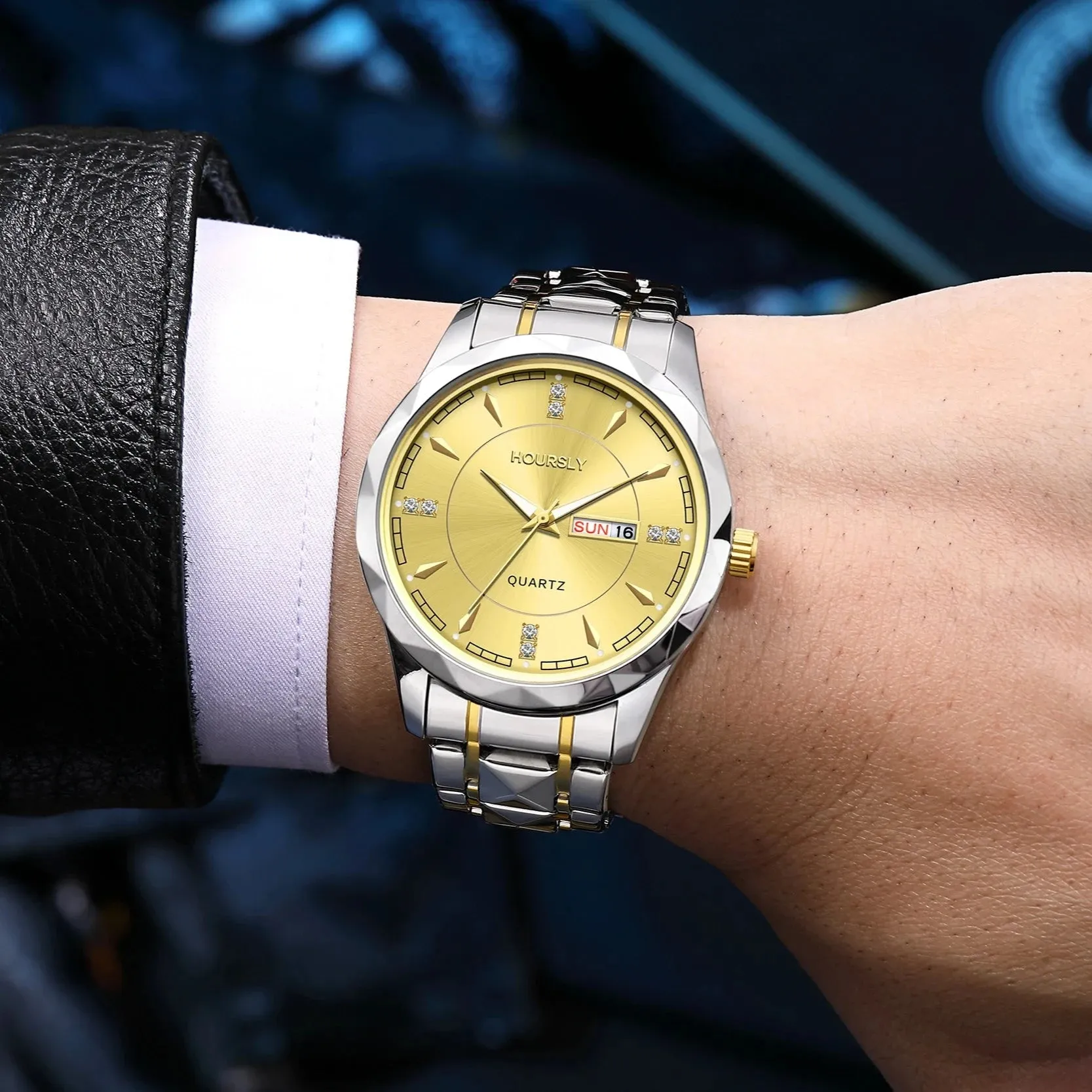 Elegant Quartz Wristwatch