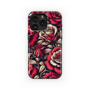 Elegant Red Rose Phone Case iPhone Samsung Cover Pixel 2737