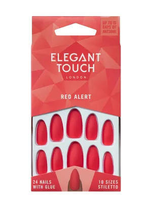 Elegant Touch Core Polished Nails - Red Alert