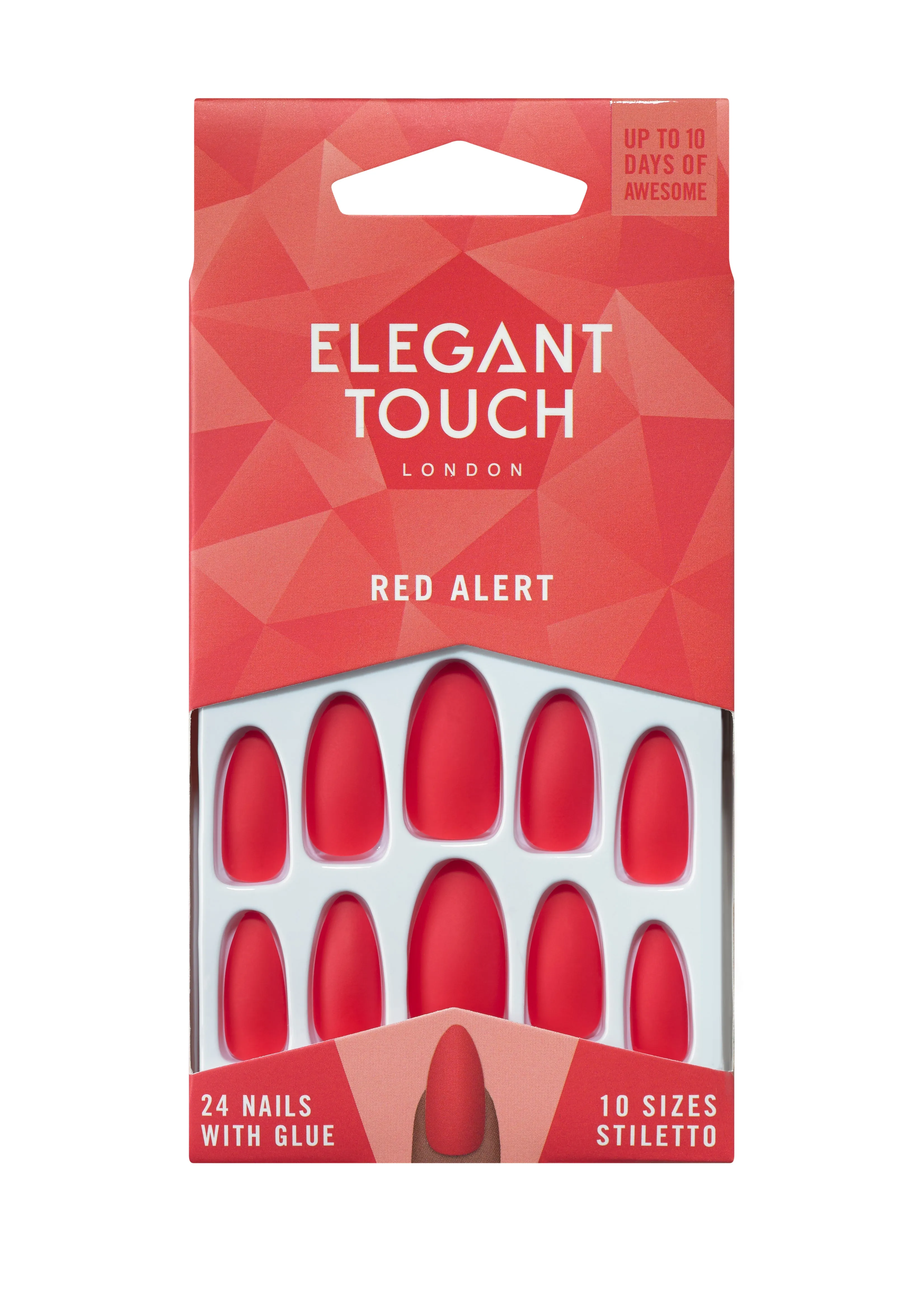 Elegant Touch Core Polished Nails - Red Alert