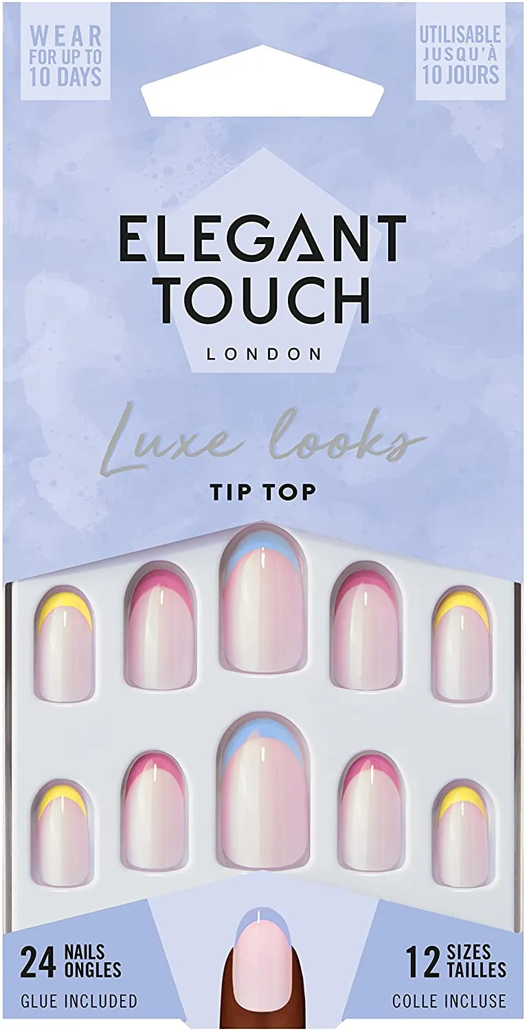 Elegant Touch Luxe Looks Nails - Tip Top