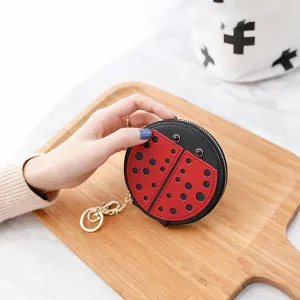 elvesmall XLOONG Cute Cartoon Animal Coin Purse Card Holder For Women