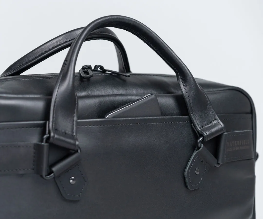 Executive Leather Laptop Briefcase