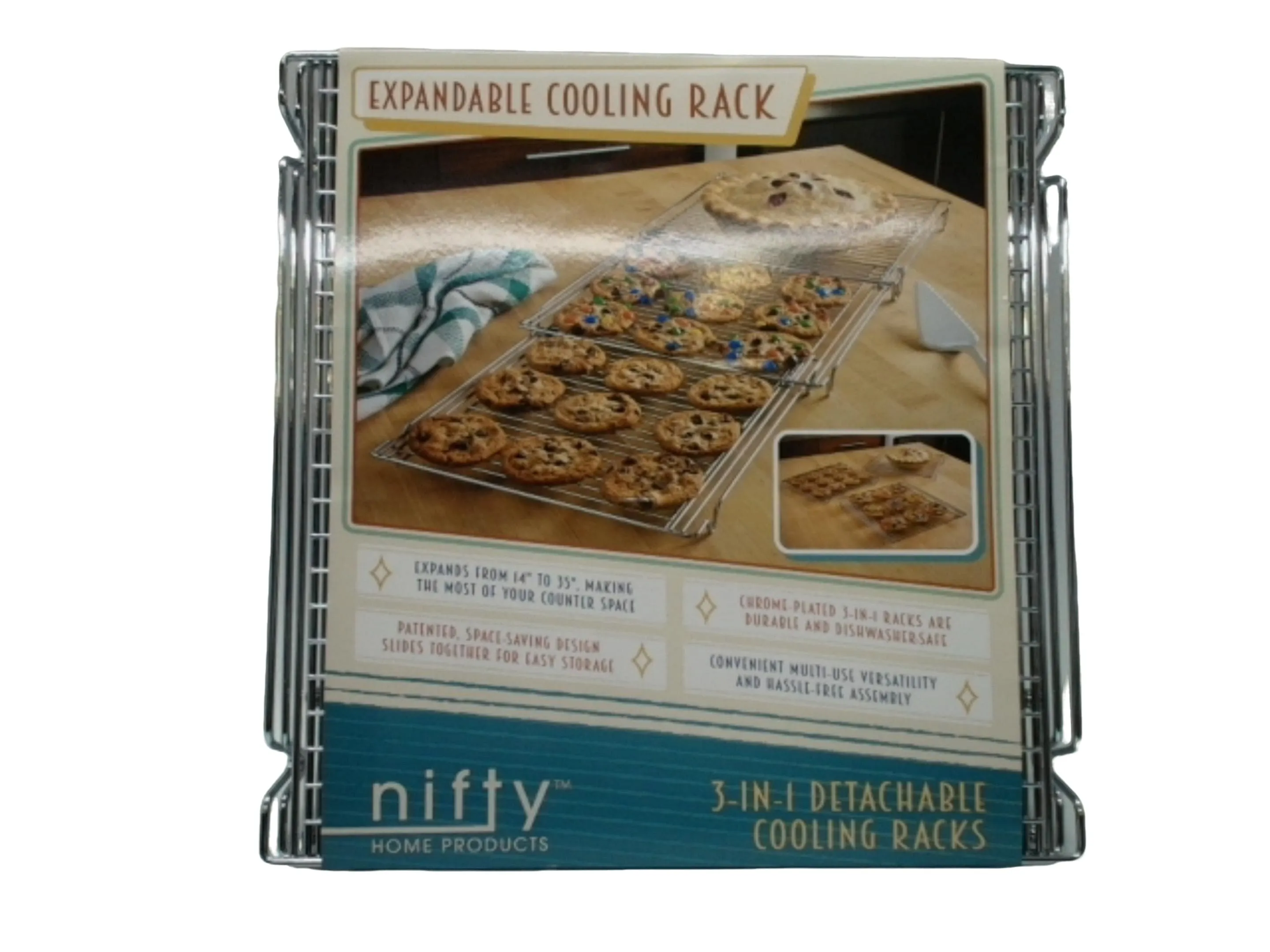 Expandable Cooling Rack 3 In 1 Nifty Home Products