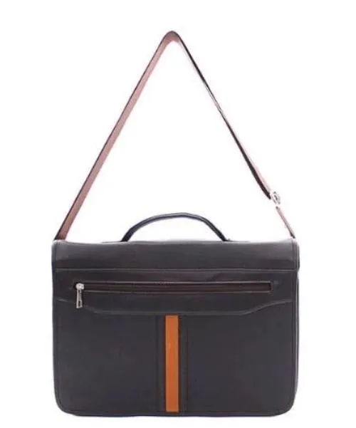 Faux Leather Laptop Bag/Briefcase