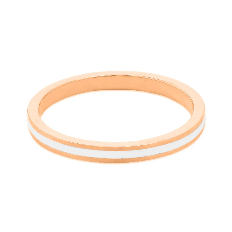 FJ0248 925 Sterling Silver Simple Ring