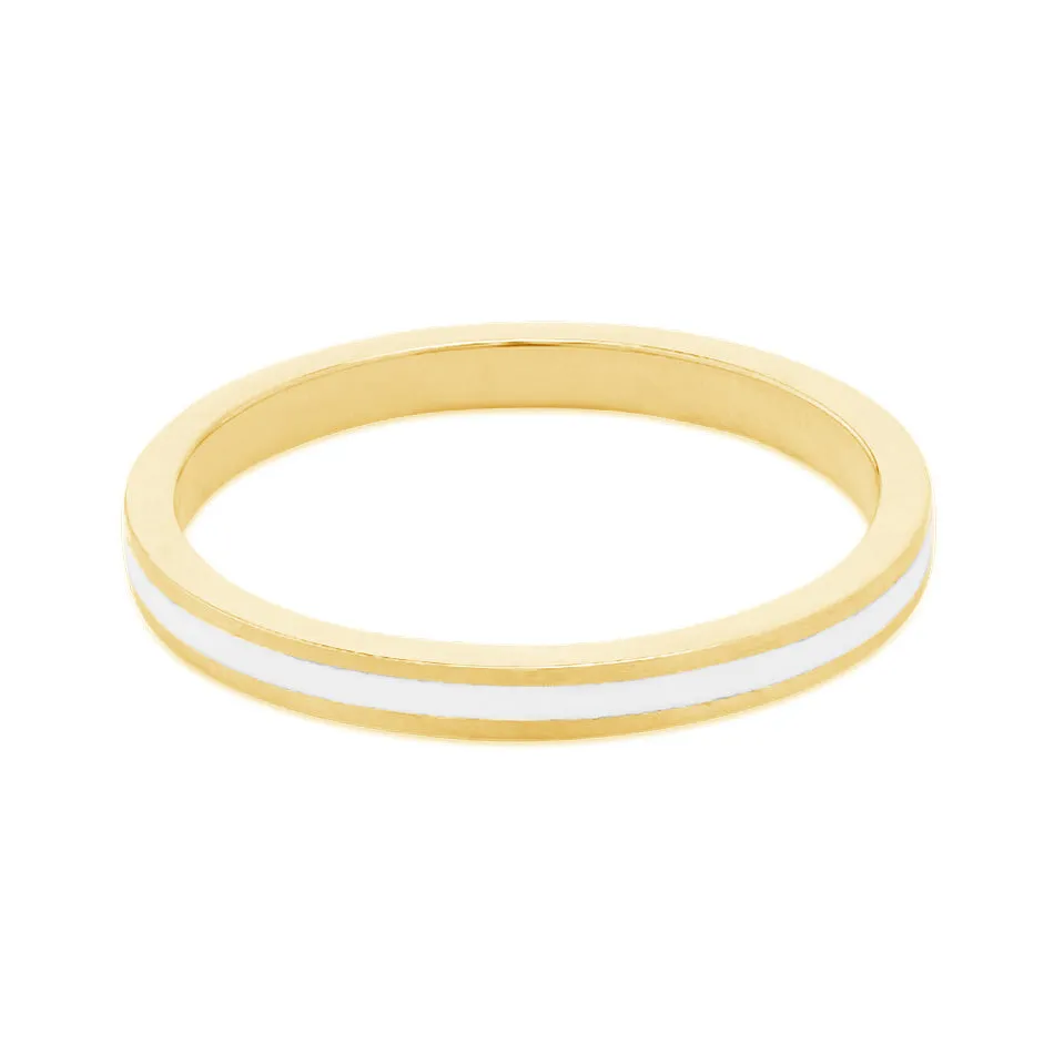 FJ0248 925 Sterling Silver Simple Ring