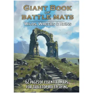 Giant Book of Battle Mats Wilds, Wrecks & Ruins