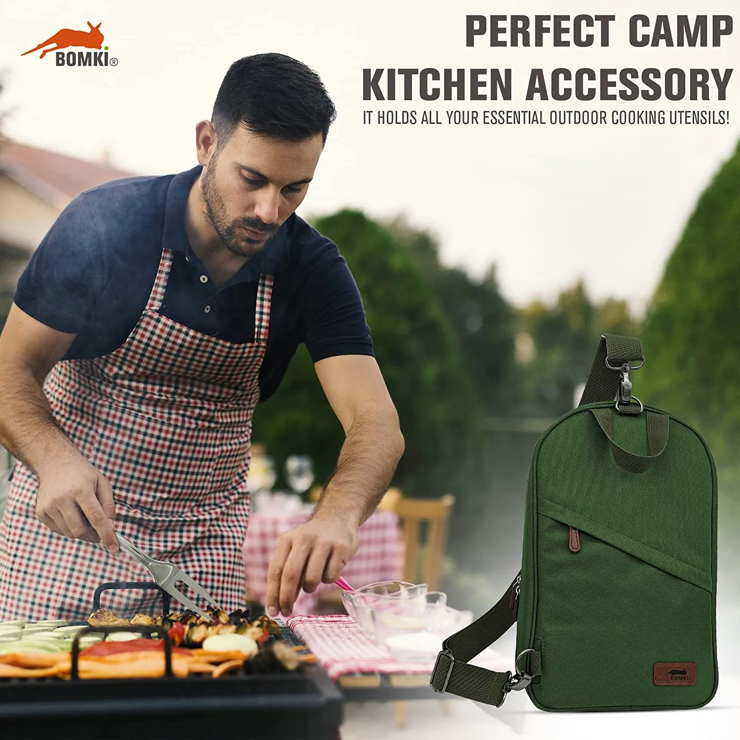 Grilling and Camping Cooking Utensils Set for The Outdoors BBQ