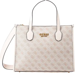 Guess Silvana 4G Bag In Cream For Women