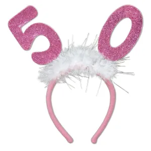 Head Boppers Pink - 50th Birthday