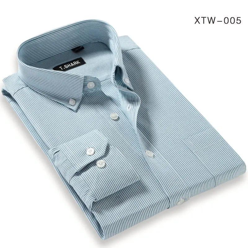 High Quality StripeLong Sleeve Shirt #XTWXX