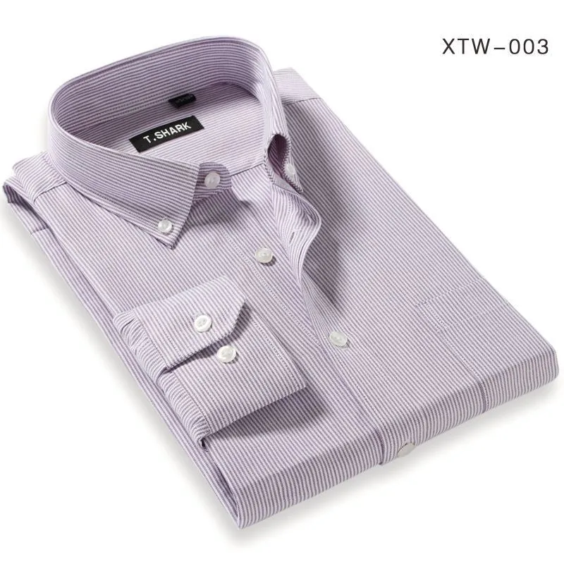 High Quality StripeLong Sleeve Shirt #XTWXX