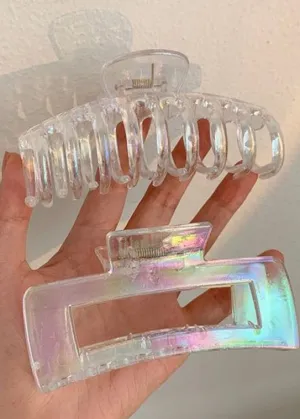 Holographic Claw Clips